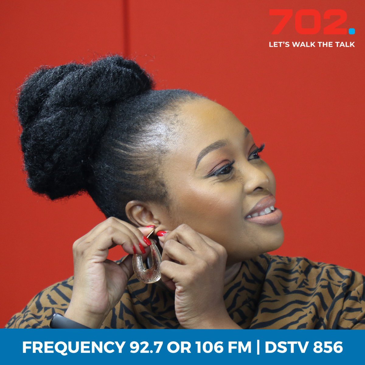 Radio702's tweet photo. [LIVE] 🎙️

Good afternoon with @RelebogileM on #702Afternoons 

Join the conversation: 

☎️ 011 883 0702 | 📱072 702 1702 

Stream 

https://t.co/W6eZvRzHfZ | Dstv 📺 channel 856 

#702Afternoons #ParentingFeature #702WalkTheTalk https://t.co/YxSk8P5q9d