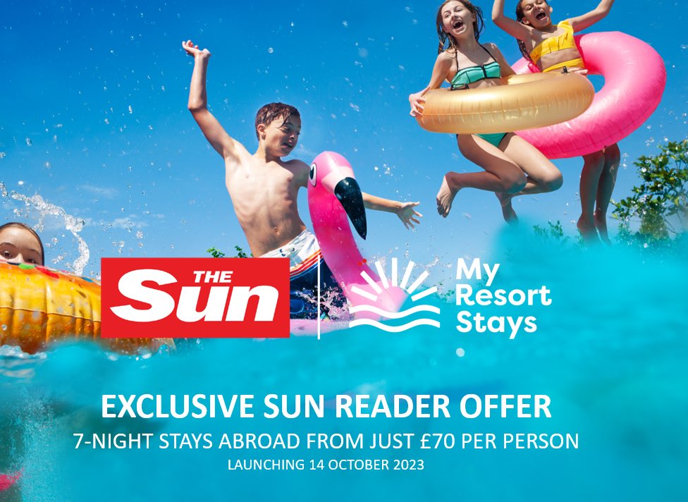 AD 🌍✨ Unleash Your Wanderlust with MyResortStays! 7-night stays at 2,500+ resorts worldwide from just £70 per person per week. 🏝️🏨 Get ready for the adventure of a lifetime! Find out more here: myresortstays.com/sunsavers. #TravelDreams #MyResortStays 🌴🌞