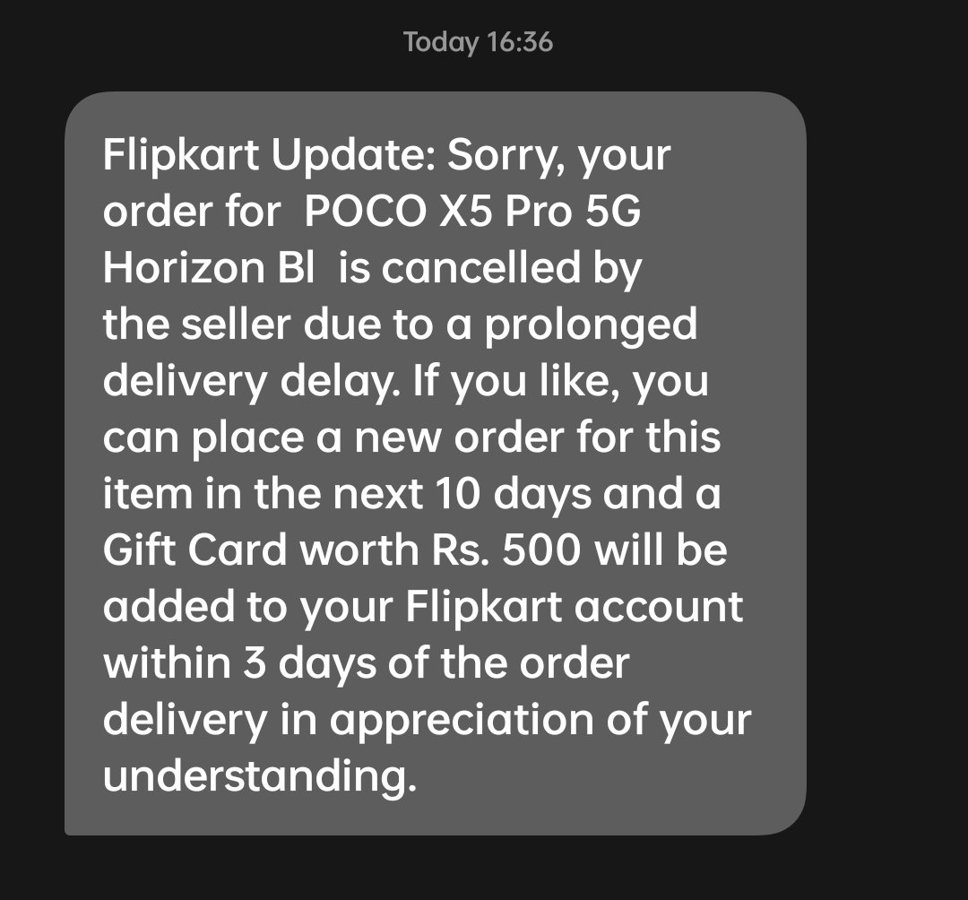 Subhash723's tweet photo. @Flipkart @flipkartsupport 
How can you cancel my order ?
When you are not able to deliver the product as promised then why did you keep such big billion days and all 
#FlipkartBigBillionDays
#flipkartscam 
#Flipkart https://t.co/1zRxfYPtOp