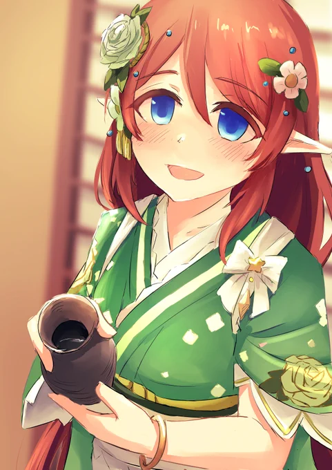 いろいろひと段落して癒されたくて描いたミサトさん 皆様もお疲れ様です #プリコネR