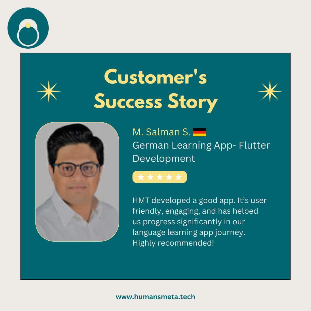 HumansMetaTech's tweet image. Innovation, dedication drove our app's success. 🌟 Seamless Flutter development, 🔗 Enhanced UX, 📊 Market insights, and 🤝 Strong team growth – a testament to the power of talent, passion, and tech. Kudos to our team and clients. More success stories coming! 🙌