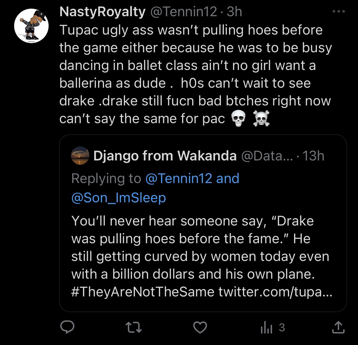 zxechss's tweet photo. @Son_ImSleep Drake fans standing on bidness lmao https://t.co/UdQh2duSKj