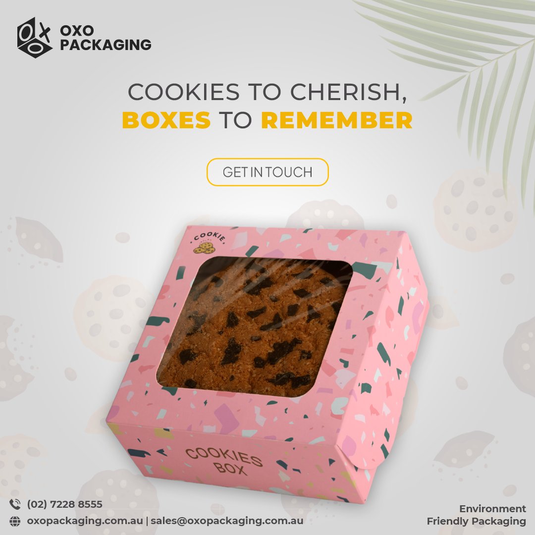 oxopackagingau's tweet image. These cookie boxes are the real deal 🍪✨Not only do they keep your treats fresh, but they also make a lasting impression.
.
.
#OXOAUS #oxopackagingaus #PackagingPerfection #PackagingGoals #PackagingJourney #CustomFoodBoxes #Cookiebox #CustomPackaging #PackagingDesign #foodboxes