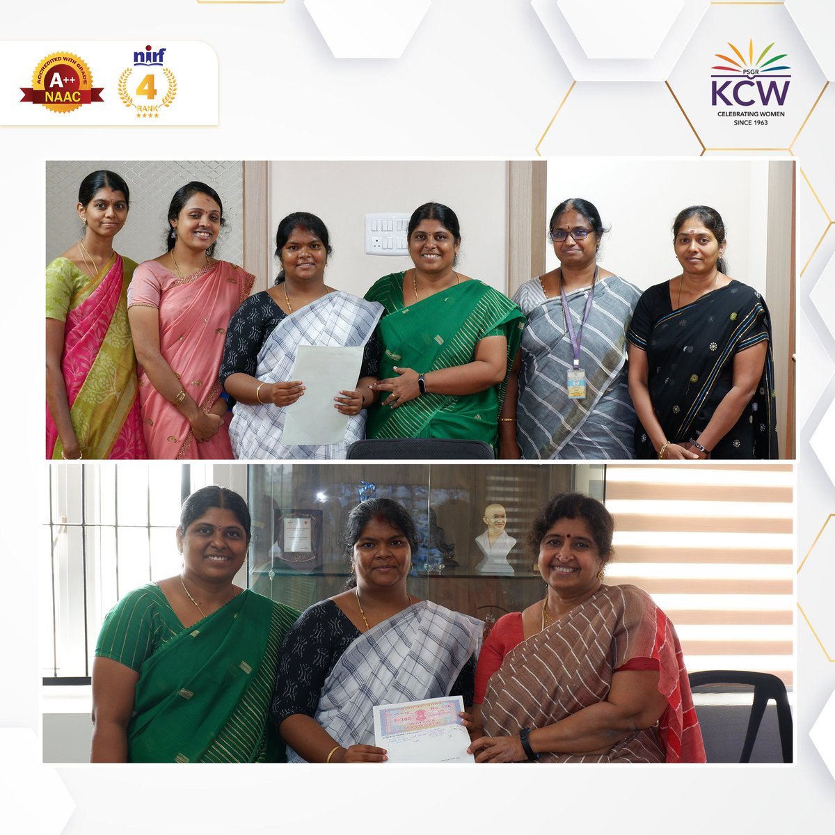 psgrkcw's tweet image. Innovation Soars! 12 remarkable Industrial Design Patents, the product of boundless creativity from both students and faculty, have been officially submitted to the Indian Government Patent portal. Join us in applauding their groundbreaking work! #InnovationDay #DesignPatents