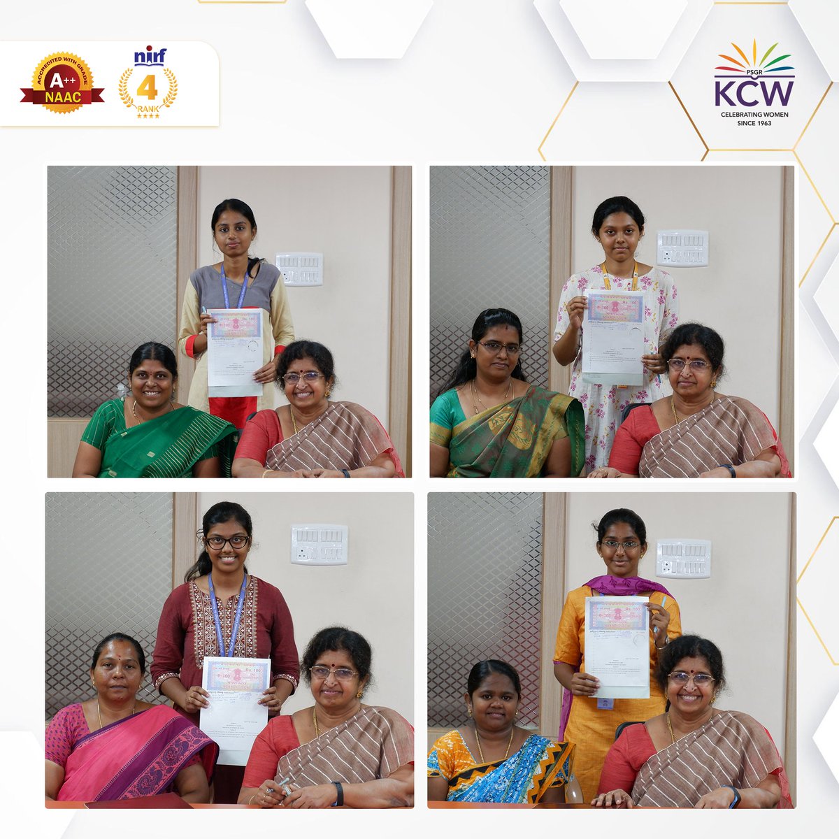 psgrkcw's tweet image. Innovation Soars! 12 remarkable Industrial Design Patents, the product of boundless creativity from both students and faculty, have been officially submitted to the Indian Government Patent portal. Join us in applauding their groundbreaking work! #InnovationDay #DesignPatents