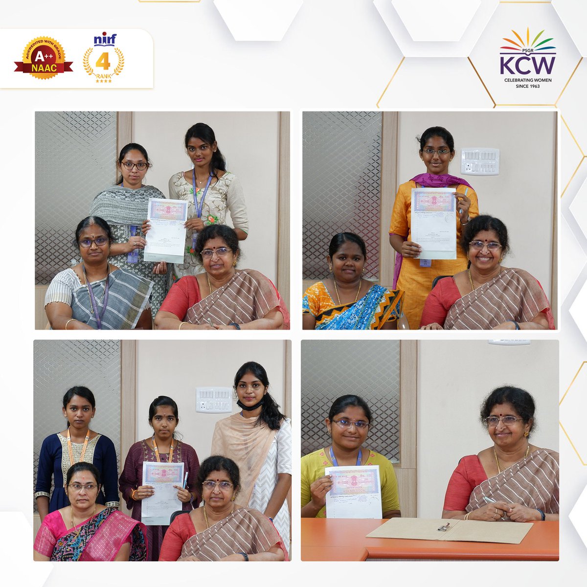 psgrkcw's tweet image. Innovation Soars! 12 remarkable Industrial Design Patents, the product of boundless creativity from both students and faculty, have been officially submitted to the Indian Government Patent portal. Join us in applauding their groundbreaking work! #InnovationDay #DesignPatents