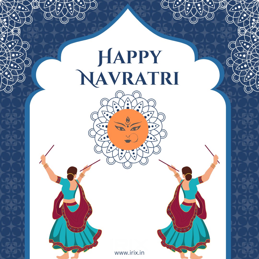 "Happy Navaratri from IRIX Technologies! May this auspicious festival bring joy, prosperity, and blessings to your life. 🌟🪔
#Navratri #Navaratri2023 #DurgaPuja2023 #DurgaPuja #fintech #finserv #Banking