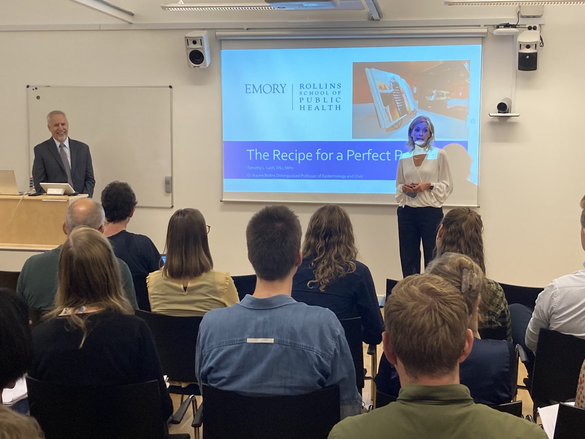 Earlier in October, we inaugurated Timothy Lash as Honorary Skou Professor at @HealthAarhusUni 🤩
Tim gave talks at the department and at the inauguration. We are delighted to further cement our collaboration with this recognition of Tim's major contributions to the field.