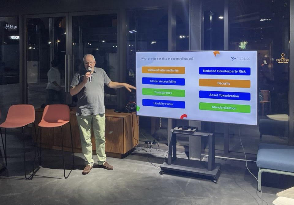 Etherisc (@etherisc) on Twitter photo The session from <a href="/dxbontheblock/">Future Blockchain Summit</a> were enlightening! We're grateful for the opportunity to share about #etherisc. Look forward to more collabs in the world of #blockchain. Thanks for having us! <a href="/liesdorn/">christoph.mussenbrock.eth</a> #FutureBlockchainSummit #DXBONTHEBLOCK #FBSummit <a href="/DWTCOfficial/">Dubai World Trade Centre</a> The session from <a href="/dxbontheblock/">Future Blockchain Summit</a> were enlightening! We're grateful for the opportunity to share about #etherisc. Look forward to more collabs in the world of #blockchain. Thanks for having us! <a href="/liesdorn/">christoph.mussenbrock.eth</a> #FutureBlockchainSummit #DXBONTHEBLOCK #FBSummit <a href="/DWTCOfficial/">Dubai World Trade Centre</a>