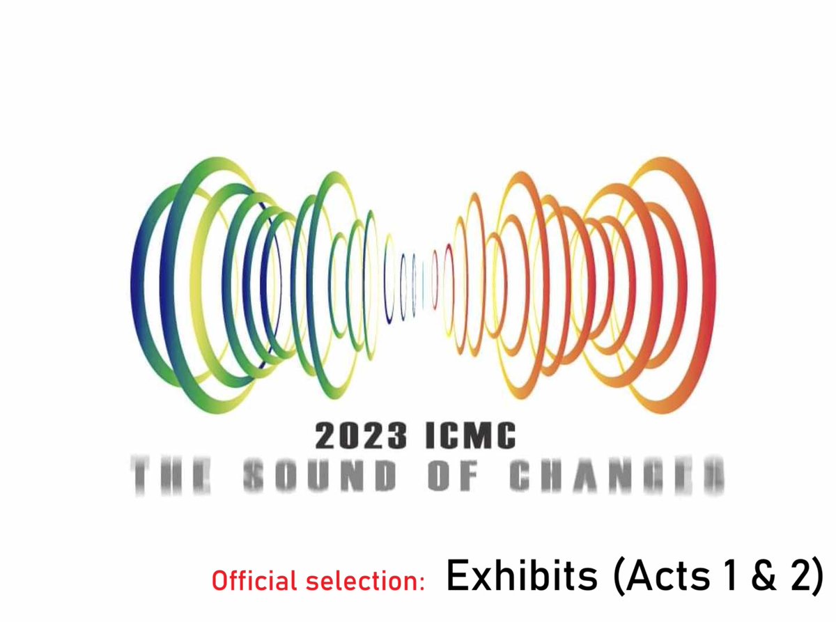 I am happy to share that my audiovisual work 'Exhibits (Acts 1 & 2)' will be featured at the closing concert of this year's International Computer Music Conference, taking place at the Chinese University of Hong Kong, in Shenzhen. #icmc2023