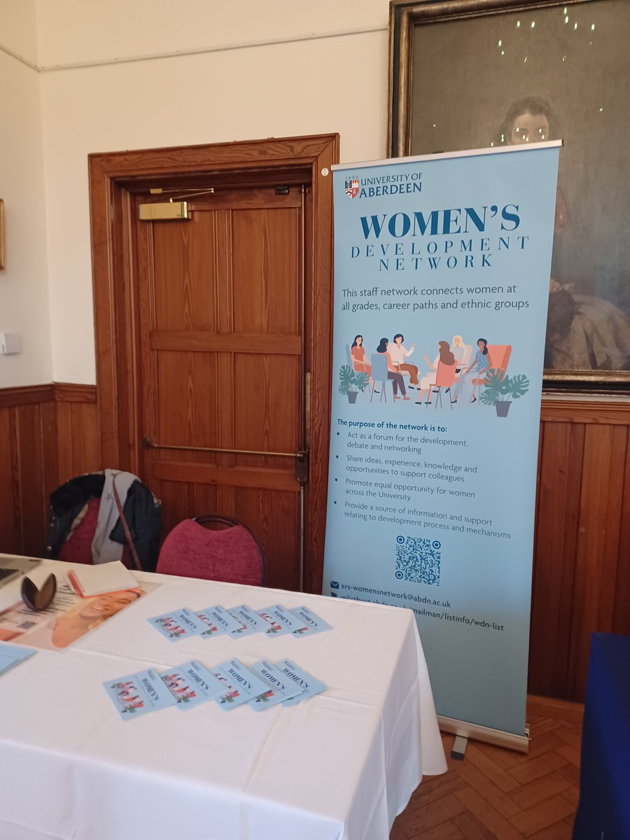 Representing the Women's Development Network with Shahida Shahana at the PGR Market Place.  Thanks to <a href="/StudentLifeUoA/">StudentLifeUoA</a> for bringing our banner 🤩