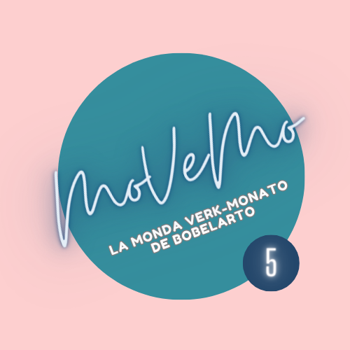 bobelarto's tweet photo. Ni komencos la monatan defion post du semajnoj! Ĉu vi pretas defii vin dum #MoVeMo? https://t.co/3222BTnMP7 https://t.co/3AUdPsnICW