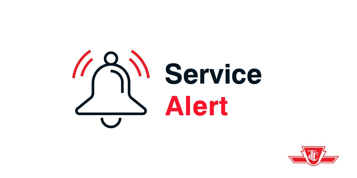 Today, service on Lines 1 &amp; 2 will be increased to accommodate extra customers travelling on the TTC due to the <a href="/GOTransit/">GO Transit</a> Lakeshore East and Stouffville trains not operating to or from Union Station. Transferring GO customers will need to pay a TTC fare.