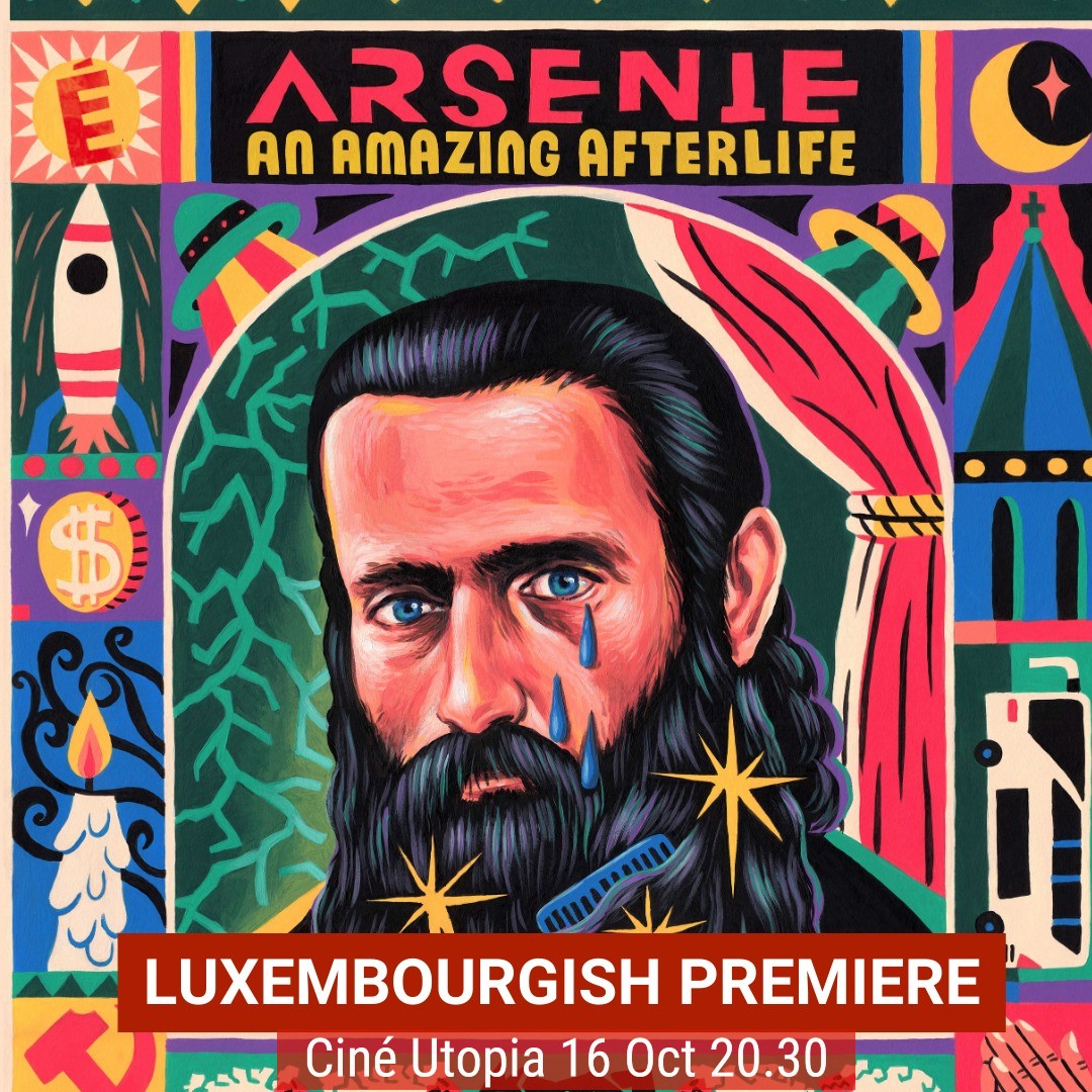 National premiere of 🇱🇺co-production "Arsenie. An Amazing Afterlife" by Alexandru Solomon tonight Mon 16/10 at 8.30 pm at Ciné Utopia, with director &amp; producers Ada Solomon, Paul Thiltges &amp; Adrien Chef, supported by <a href="/filmfundlux/">Film Fund Luxembourg</a> 
<a href="/PaulThiltges/">Paul THILTGES</a> <a href="/RTLlu/">RTL Luxembourg</a> <a href="/Wort_LU/">Luxemburger Wort</a> <a href="/CityLuxembourg/">Ville de Luxembourg</a>