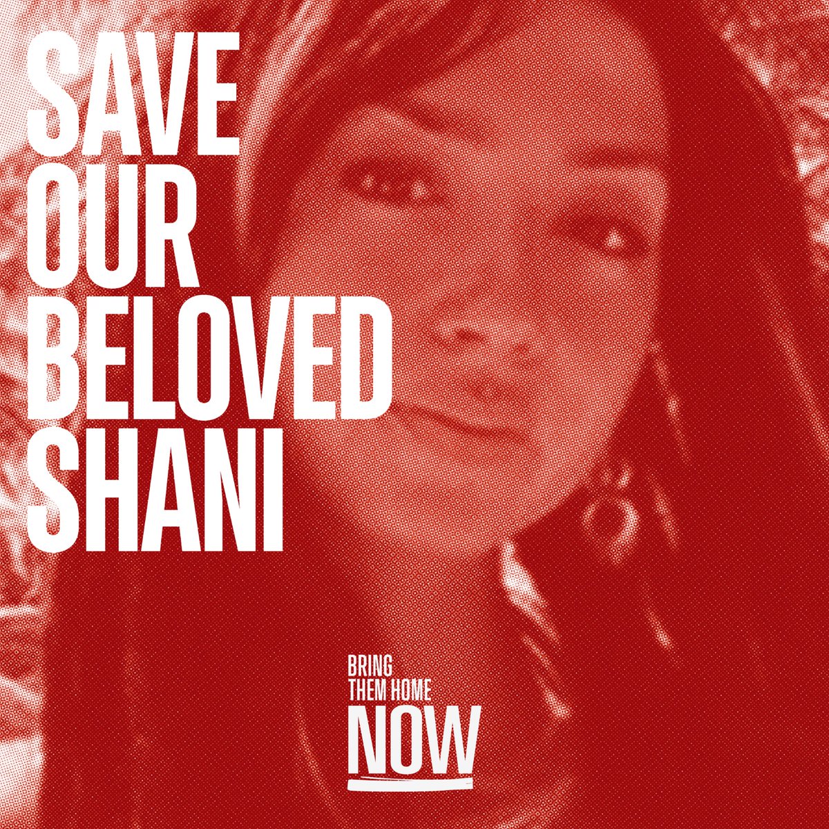 Shani Louk (22), German citizen.
She is in a critical condition, with severe head injury and needs a life saving medical treatment. Now.
Shani was abducted by Hamas at the Nova Music Festival at Re'im.
A horrible footage of her, unconscious, wounded, shirtless, in the back of a