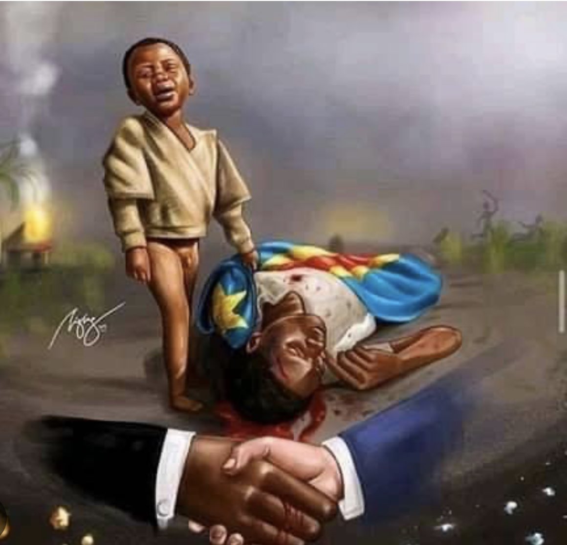 GÉNOCIDE EN RDC 🇨🇩 

Que l’actualité ne nous fasse pas oublier un genocide qui se passe sous nos yeux depuis des années , sous l’indifférence de trop de gens (y compris de trop congolais eux mêmes, disons nous les choses…).
Meurtre de masse pour les resources minières , pour le