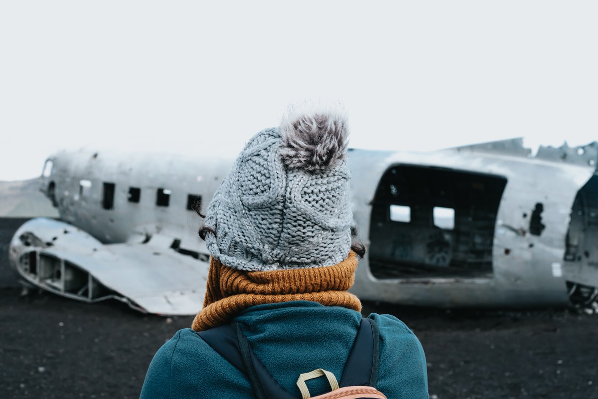 Lost tales of Iceland. 🌬️ Standing before history, feeling the echoes of stories untold. Some adventures bring you face-to-face with the past. 🛩️