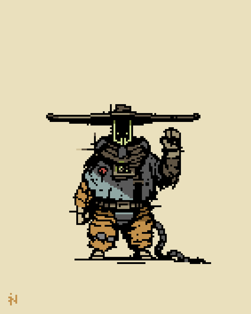 Franrekk's tweet photo. Asteroid A-82 Sheriff

#pixelart https://t.co/d9t6pJWPsn