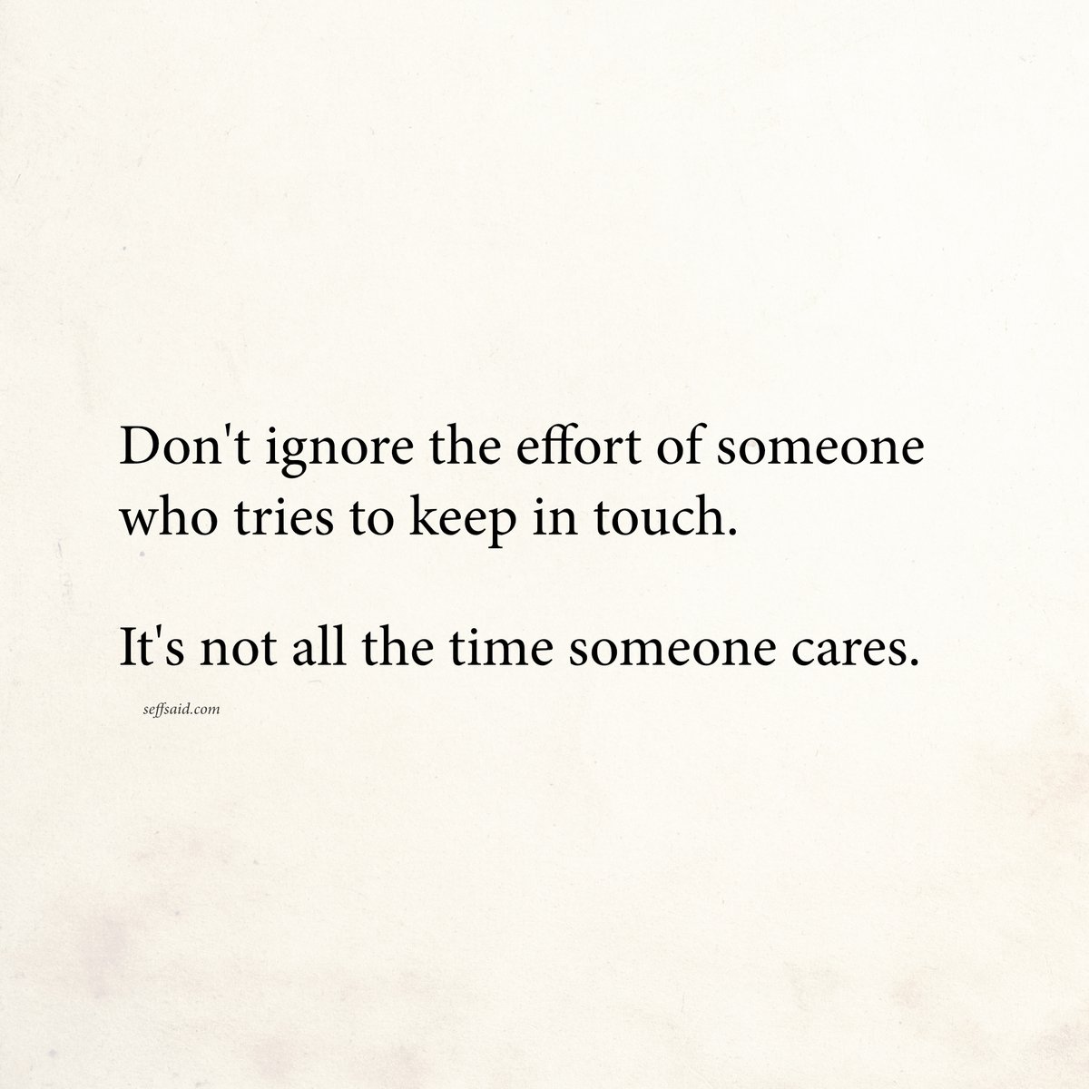 You agree?