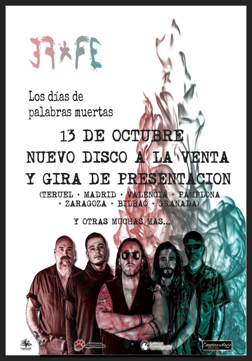 Ya en las redes #losdiasdepalabrasmuertas con colaboraciones de <a href="/losmareaoficial/">Los Marea Oficial</a> <a href="/CuatroMadres1/">Cuatro Madres</a> <a href="/ramoncindiablo/">Ramón J. Márquez</a> comunicación <a href="/analaballo/">Laballo Comunicación</a>