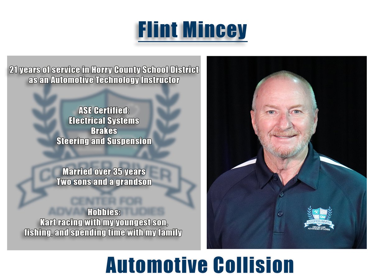 This week's program of the week - Automotive Collision - Mr. Jeffrey Mincey #CooperRiverCAS #CCSD #SCCTE #empoweredccsd