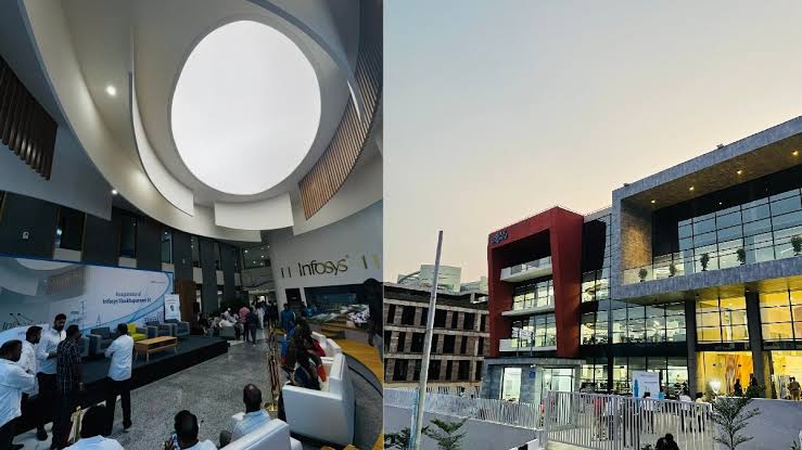 IndianTechGuide's tweet image. 🚨 Infosys officially inaugurates a new development centre in Vizag, Andhra Pradesh.