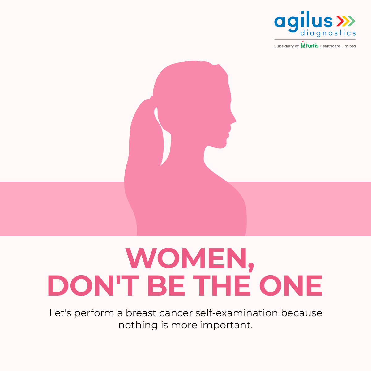 agilusDx's tweet photo. Your health always comes first. Remember, a self-examination can tell you a lot, but it's not a substitute for a professional screening. In case you notice anything odd, please consult your doctor at the earliest.

#AgilusDiagnostics #DontBeTheOne #BreastCancer https://t.co/RrIXIqnvfR