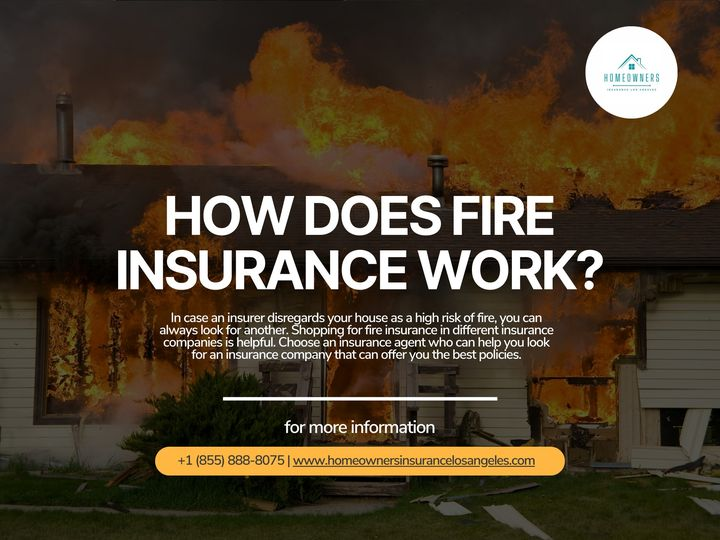 Fire insurance is a type of property insurance that provides coverage for damage or loss caused by fires.  Get the best insurance quote online for free. Contact us at 855-888-8075 or visit our website at homeownersinsurancelosangeles.com.

#FireInsurance
#DP3PolicyInsurance