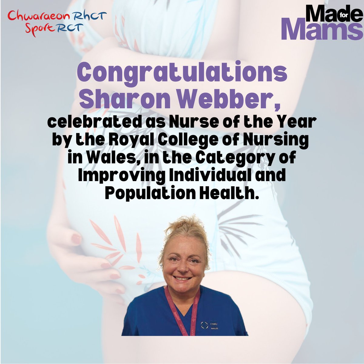 SportRCT's tweet image. Sport RCT Spotlight - celebrating fantastic projects that are helping us to get more people, more active in schools, sports clubs, and communities across Rhondda Cynon Taf

This month we are celebrating the success of our Made for Mams project: Aqua Natal Yoga delivered by