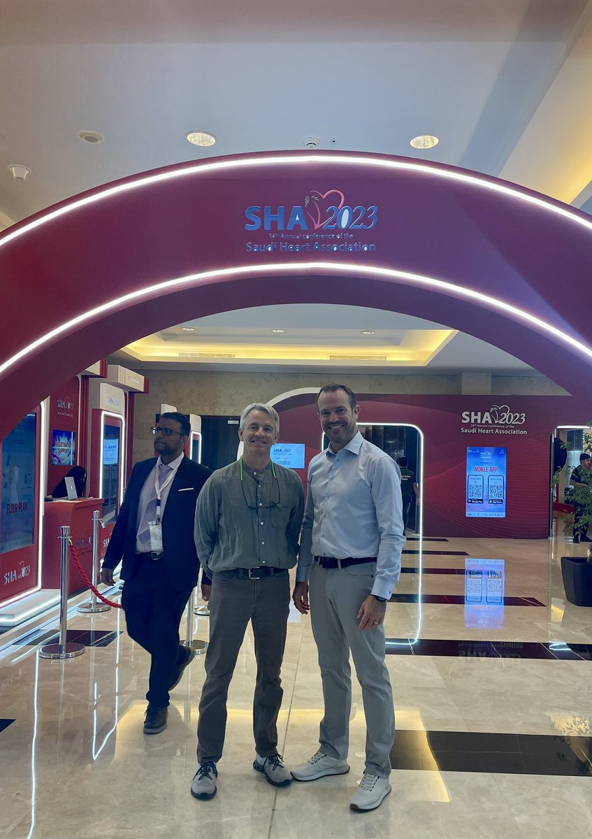 Honored to represent @ACCinTouch at the Saudi Heart Association meeting in Riyadh. Great discussions and knowledge exchange on the forefront of cardiovascular care. #SHA2023 @HadleyWilsonMD @ray_stainback @AtriumSHVI