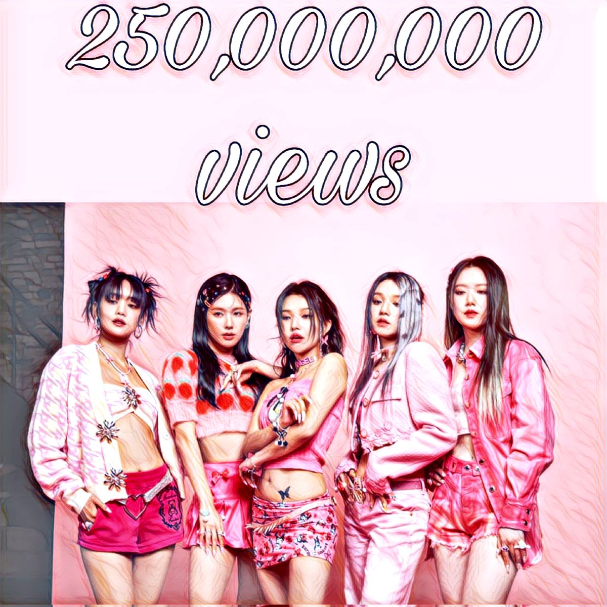 Queencard MV joins Tomboy and Nxde as @G_I_DLE 3rd MV to reach 250,000,000 views on YouTube! #QUEENCARD250MVIEWS #GIDLE #여자아이들 @G_I_DLE