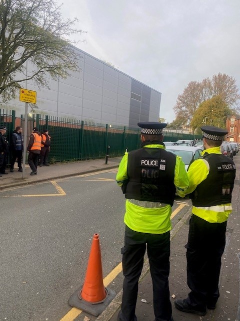 GMPCheetham's tweet photo. #ProjectServator | Specially-trained officers have been proactively deployed to #Salford and #Crumpsall again, along with the #TransportUnit to utilise high-visibility patrols alongside plain clothes officers.
Please remain vigilant. Report anything you find suspicious to GMP. https://t.co/0c5FjfOHih