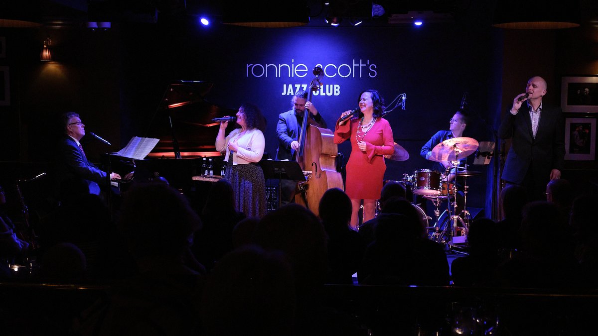 New York Voices at Ronnie's yesterday
(c) 2023 Robert Crowley