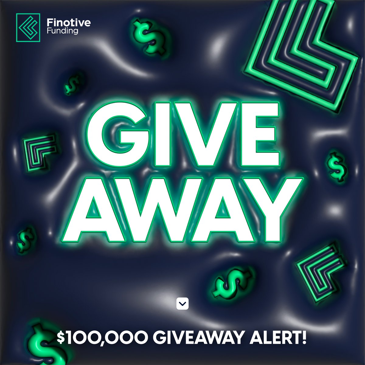 🚀 $100,000 #GIVEAWAY! 🚀

Ready to win a $25,000 2-step challenge account? We're giving away 4 accounts!

To Enter:

#LIKE❤️
#RETWEET🐦
#FOLLOW us on X, Instagram.

Ends 18/10 14:00 CET. Our bots will pick winners. Good luck! 🍀