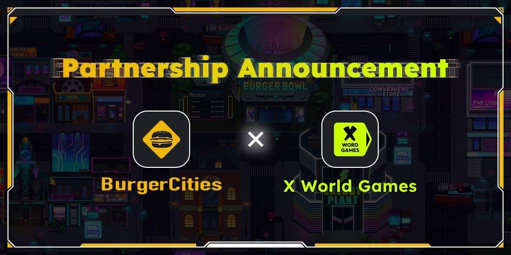 BurgerCitiesBar's tweet photo. 🎉Excited to announce #BurgerCities on board to #XWG and partnership with @xwg_games.
➡️ https://t.co/1qqWXZQOXd
🎁 200 $BurgerDiamond, 40 Blue &amp; 10 Purple #BurgerPass will be given away!

👉https://t.co/5MQNmcmg1s

⏰ Oct. 16th - Oct. 22th 12pm UTC https://t.co/tNVNWGcsxB