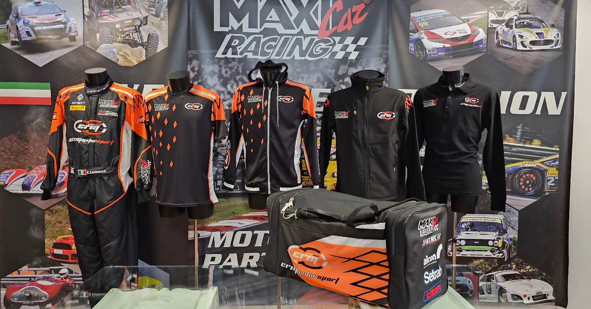 MAXICARRACING's tweet image. Nuovo progetto con il Team Crmmotorsport
di Ettore Carminati per la stagione 2023...ne vedremo delle belle!
Visita il nostro e-commerce maxicarraxing.com
#staytuned
#customizedsuits #customclothes #racingclothing #lamborghinihuracangt3evo2 #maxicarracing #noisiamopassione
