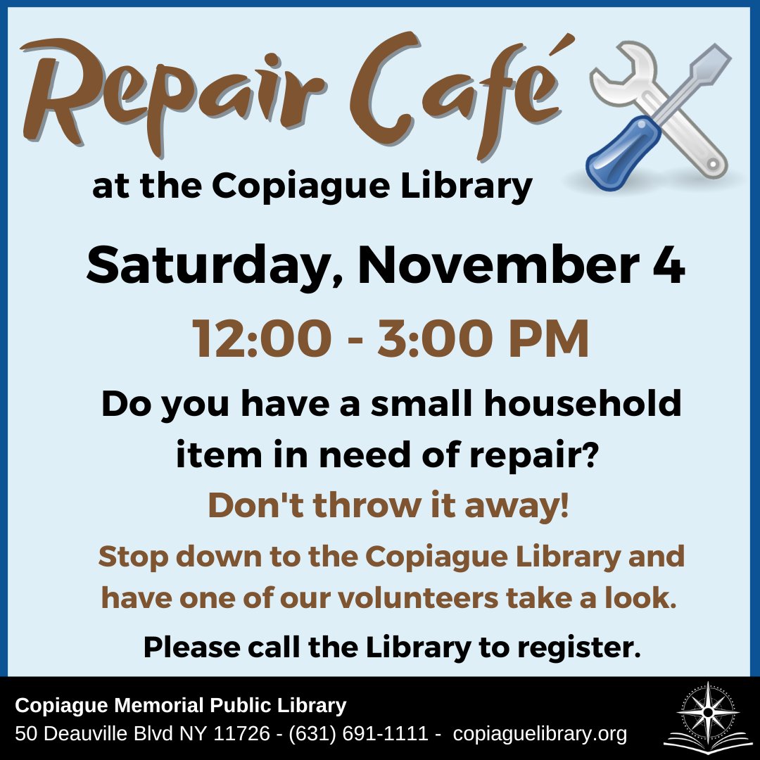 CopiagueLibrary's tweet image. 