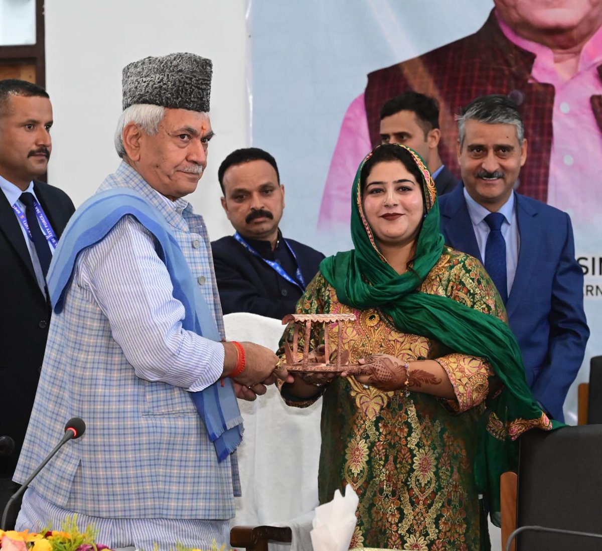 Earlier today, chaired a meeting to review the progress of development projects, implementation of CSS &amp; UT Sector schemes &amp; saturation of welfare schemes in Dist Anantnag. Dist Admin has done a remarkable work in ensuring efficiency,transparency &amp; reliability of public services.