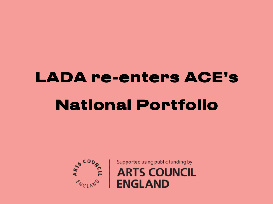 The Live Art Development Agency is delighted to announce that we have re-entered Arts Council England’s National Portfolio. We would like to thank the artists and communities that trusted and supported LADA during this time of crisis. thisisliveart.co.uk/2023/10/16/lad…