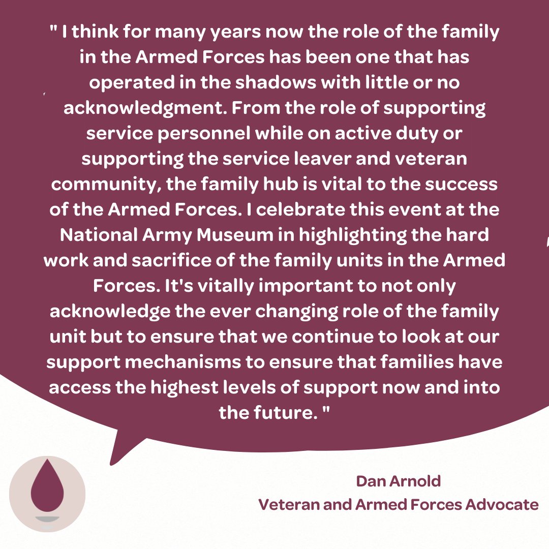 theripplepond's tweet photo. 1 month after our panel at the National Army Museum, we reflect on the crucial role of military families. Long in the shadows, we at The Ripple Pond are committed to advocating for them, ensuring access to support now and in the future
#YourForcesFamilyNetwork https://t.co/vnrYkRHVj4