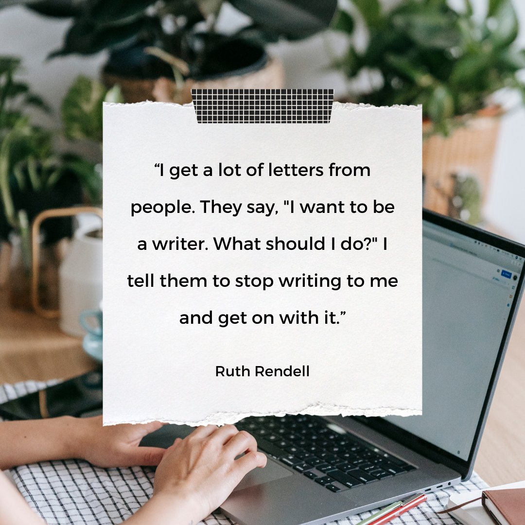 😅 Love it! Do you need to stop looking for advice and just write?

#InspirationalQuotes #WriteYourStory #ForTheLoveOfWriting #AuthorAdvice #FindYourVoice