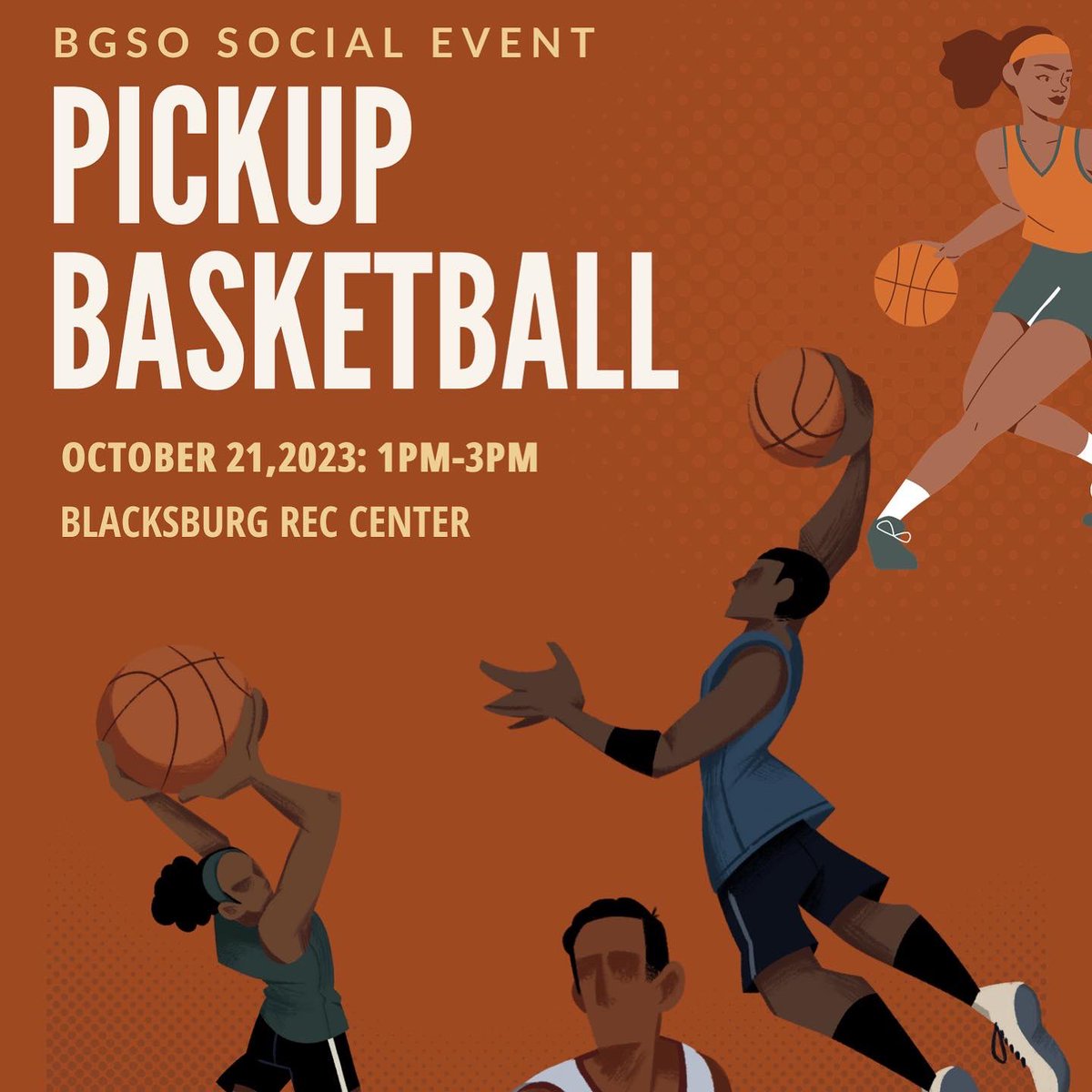 BGSOVT's tweet photo. Check out our next events happening this week !!! All skill levels accepted 🏀⛹🏾‍♀️⛹🏾 https://t.co/y9JSr2qLfz