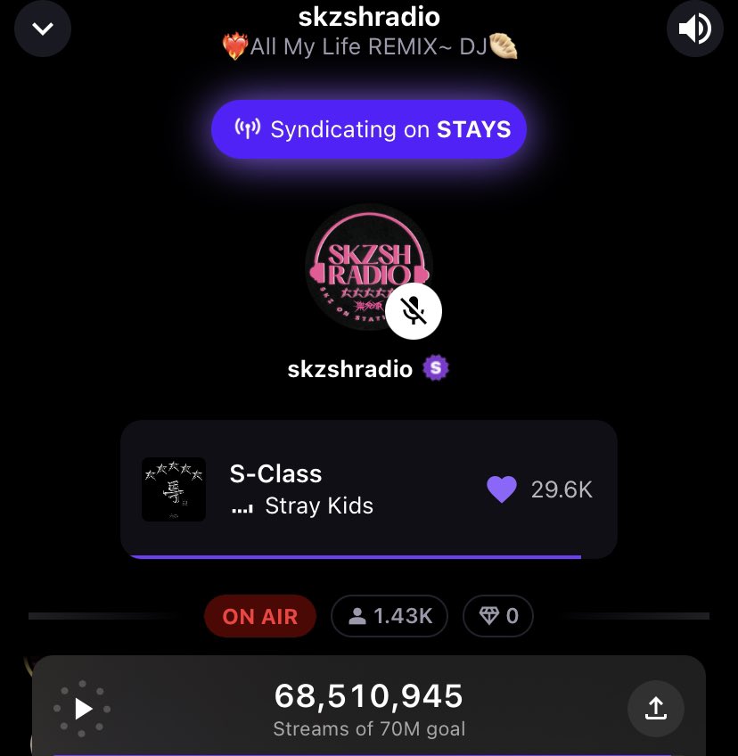 STAY if you have Spotify premium or Apple Music the easiest most effective way to help our streams is to park your account here @skzshradio ! You just leave it on low volume and go about your day or hangout and chat with other Stays