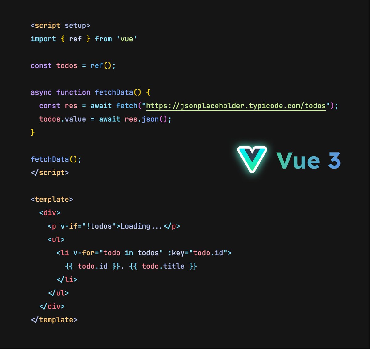 icarusgkx's tweet image. This is how you'd fetch and iterate over data in
React, Vue and Svelte.
Which one clicks with you more? 🧐