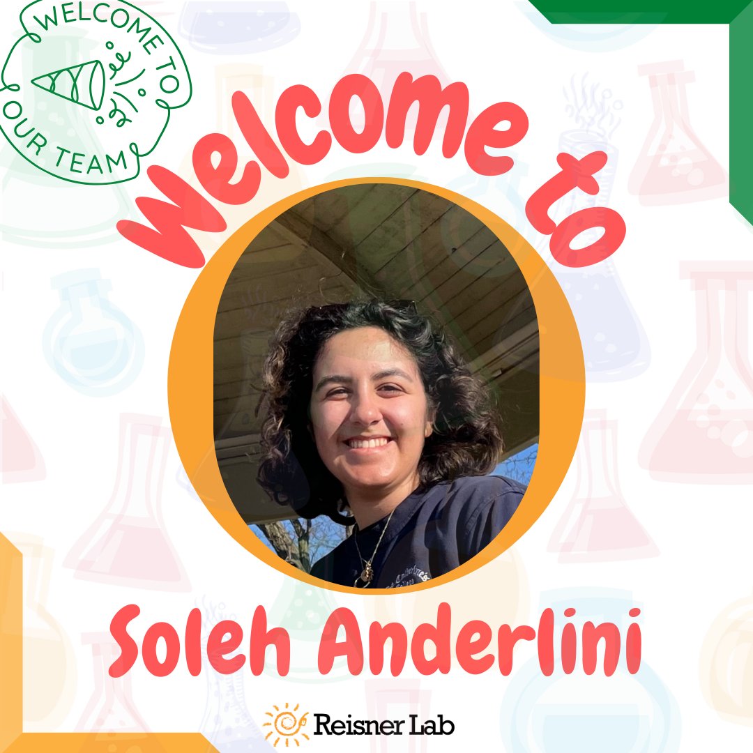 Reisner Lab (@reisnerlab) on Twitter photo 🎉Join us in welcoming Soleh Anderlini to the group!🎉
She is just starting her PhD, funded by the <a href="/SynTech_CDT/">SynTech CDT University of Cambridge</a>, and she is interested in using bacteria for plastic upcycling! 🦠🌞
#phdlife 🎉Join us in welcoming Soleh Anderlini to the group!🎉
She is just starting her PhD, funded by the <a href="/SynTech_CDT/">SynTech CDT University of Cambridge</a>, and she is interested in using bacteria for plastic upcycling! 🦠🌞
#phdlife