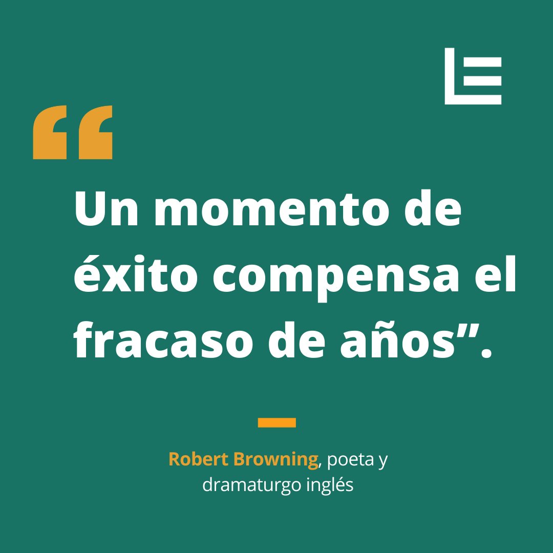 #FraseEmprendedora | No es relevante el número de veces que fracasen, porque cuando alcancen el éxito todo valdrá la pena.