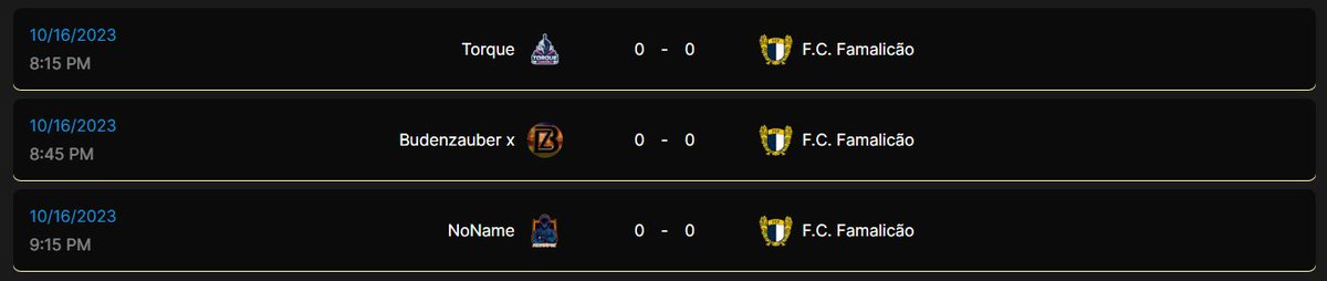 mucha (@andremuchagata) on Twitter photo Malta, hoje vou live às 20h para stream de teste a acompanhar o <a href="/famaesports/">FC Famalicão Esports</a> na sua aventura pela <a href="/OfficialVPG/">Virtual Pro Gaming</a> melhor liga de Pro Clubs. Boa sorte para eles, <a href="/ptrangers_club/">Portuguese Rangers eSports Club</a> e <a href="/UDLeiriaesports/">União de Leiria Esports</a> que também estão nesta fase da competição. ⚽️🎮
📺twitch.tv/muchapt Malta, hoje vou live às 20h para stream de teste a acompanhar o <a href="/famaesports/">FC Famalicão Esports</a> na sua aventura pela <a href="/OfficialVPG/">Virtual Pro Gaming</a> melhor liga de Pro Clubs. Boa sorte para eles, <a href="/ptrangers_club/">Portuguese Rangers eSports Club</a> e <a href="/UDLeiriaesports/">União de Leiria Esports</a> que também estão nesta fase da competição. ⚽️🎮
📺twitch.tv/muchapt