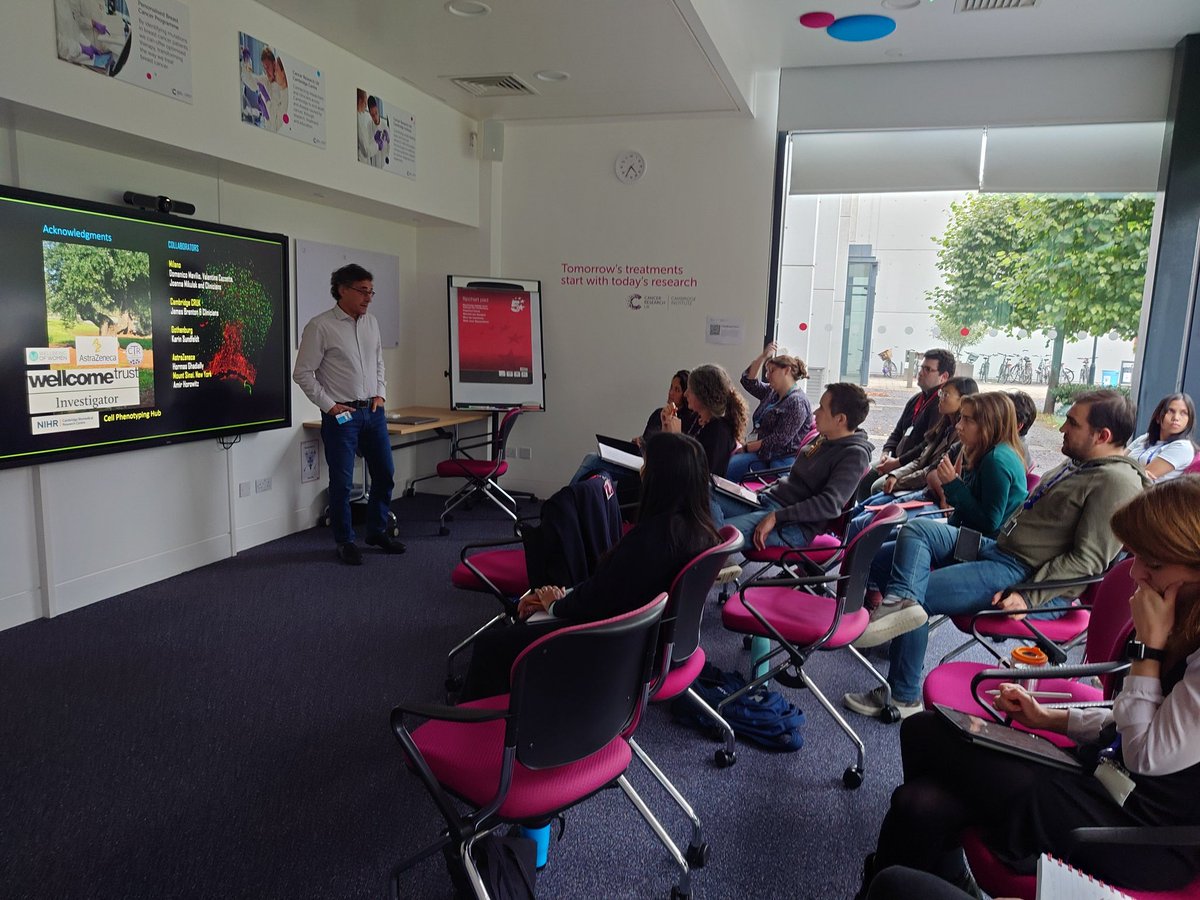 Big thanks to our speakers Maike de la Roche and Francesco Colucci who shared insights of immunity in #Cancers <a href="/CRUKCamCentre/">CRUK Cambridge Centre</a> <a href="/CRUK_CI/">CRUK Cambridge Institute</a>

<a href="/delaroche_cruk/">de la Roche Lab CRUK</a> 
<a href="/DrFran_Colucci/">Francesco Colucci</a>