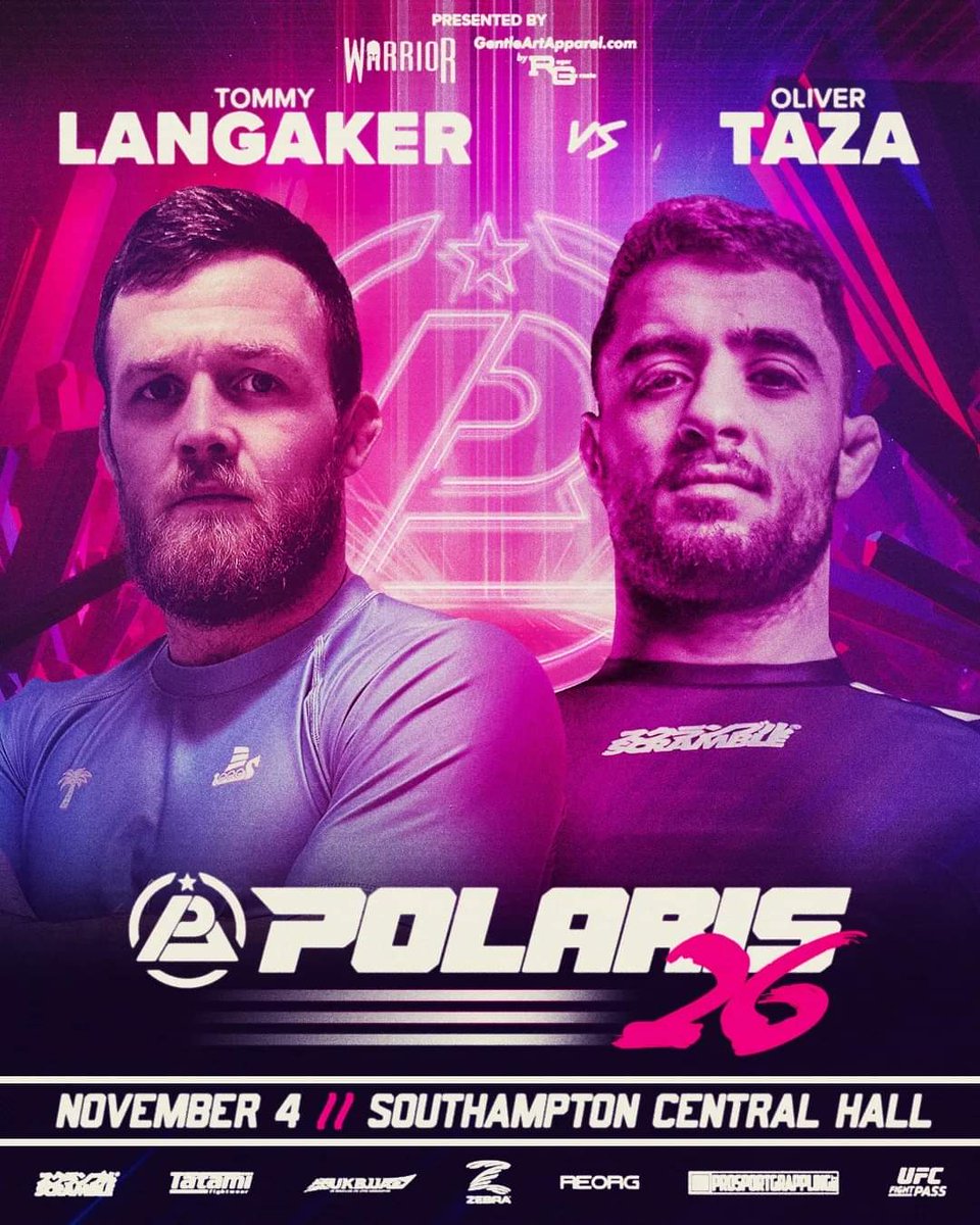Andrew_Jitsu81's tweet photo. Should be a fun match up!

#Polaris #Polaris26 #ProGrappling
#BJJ #JiuJitsu #BrazilianJiuJitsu https://t.co/OFjtCHcwI3