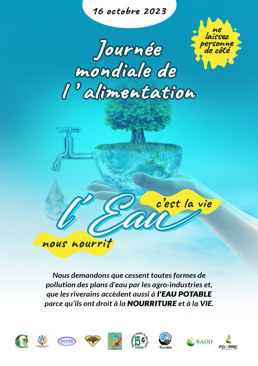 DavidNdjel's tweet photo. @Sdg13Un @SDG2030 @SDGCAfrica  @SEforALLorg @SDGoals @jvecmr @Jve_Senegal
 @CroixRougeCam 
Leaving No One behind 
#WaterAction https://t.co/coWznWqVya